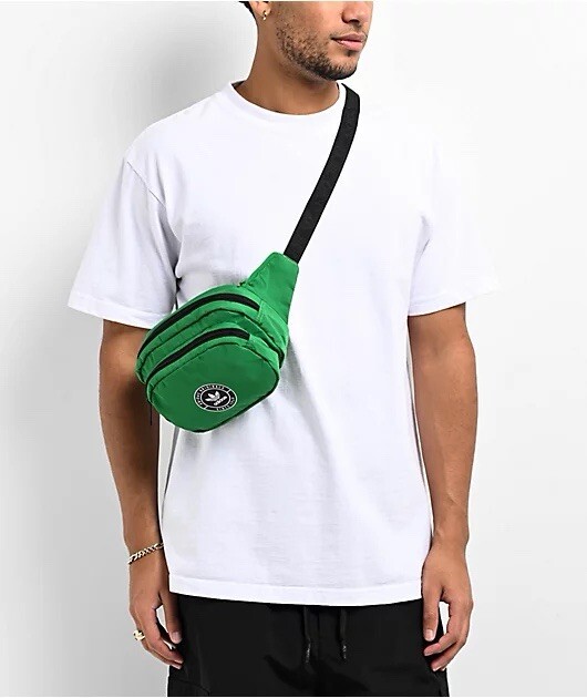 Adidas Originals Sport 2.0 Green Unisex Crossbody Fanny Pack Sling Bag