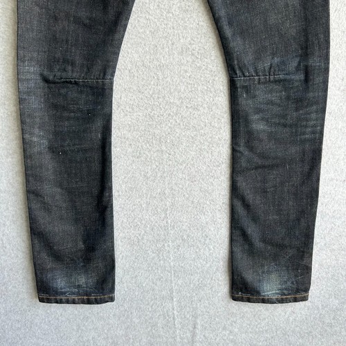 Superdry Jeans Mens Sz 28 Dark Blue Vintage Antifit Denim 100% Cotton - Picture 12 of 13