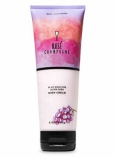 BATH  BODY WORKS ROSE CHAMPAGNE BODY CREAM 8 OZ