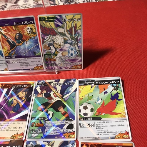 Inazuma Eleven tcg trading card lot of 17 Holo Shoot Break White Breath - Picture 4 of 6