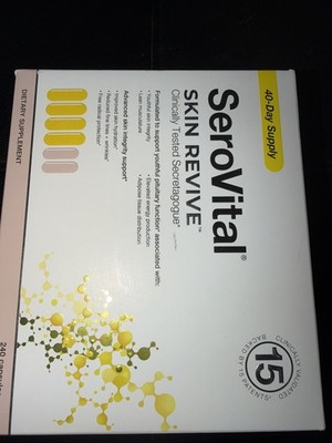 Serovital Skin Revive   Anti-Aging Supplement for Women   Supports Skin 240!!