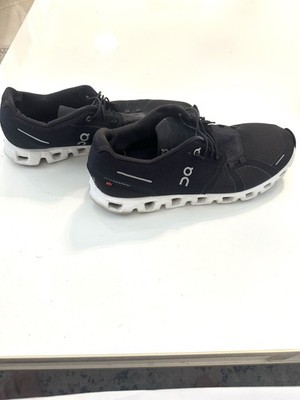 On Running Cloud Shoes Mens Size 11.5 Black White Swiss Engineering Sneakers
