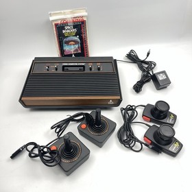 Atari CX-2600A Video Computer System Console Bundle with Controllers - Untested