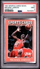 158180571 Michael Jordan 1991 Sports Cards News #2 PSA 9