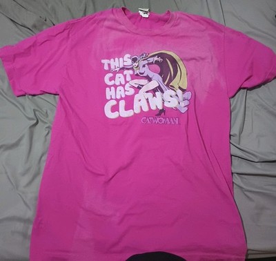 Catwoman This Cat Has Claws Women's T-shirt Large
