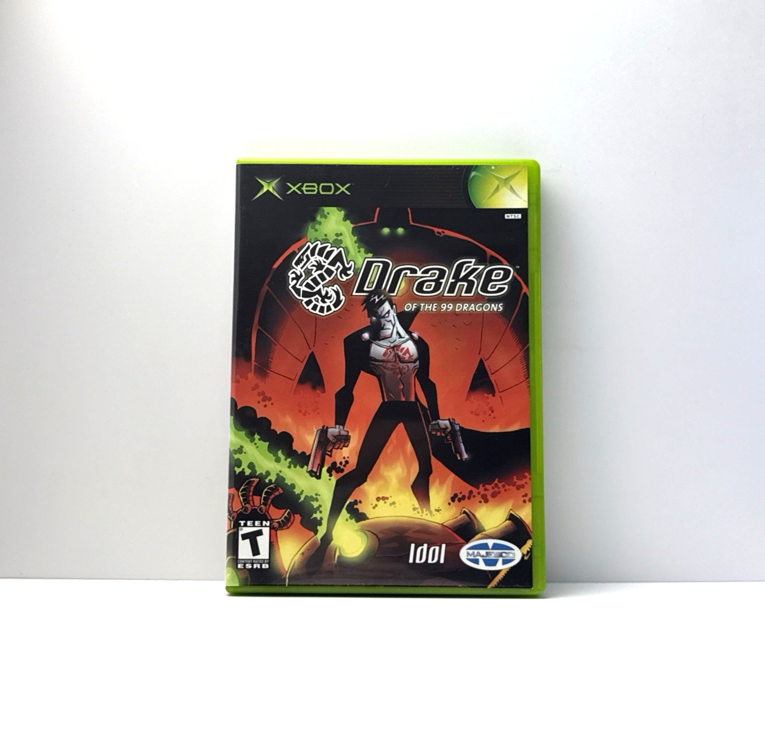 Drake of the 99 Dragons Microsoft Original Xbox CIB Completo Reacondicionado Probado