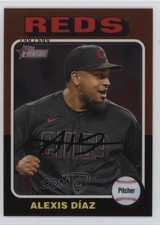 2024 Topps Heritage High Number Chrome /699 Alexis Diaz Alexis Díaz #39 19c6