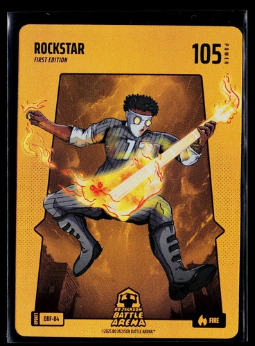 Bo Jackson Battle Arena Alpha U Rockstar Jazz Chisholm ORANGE BATTLE FOIL SP