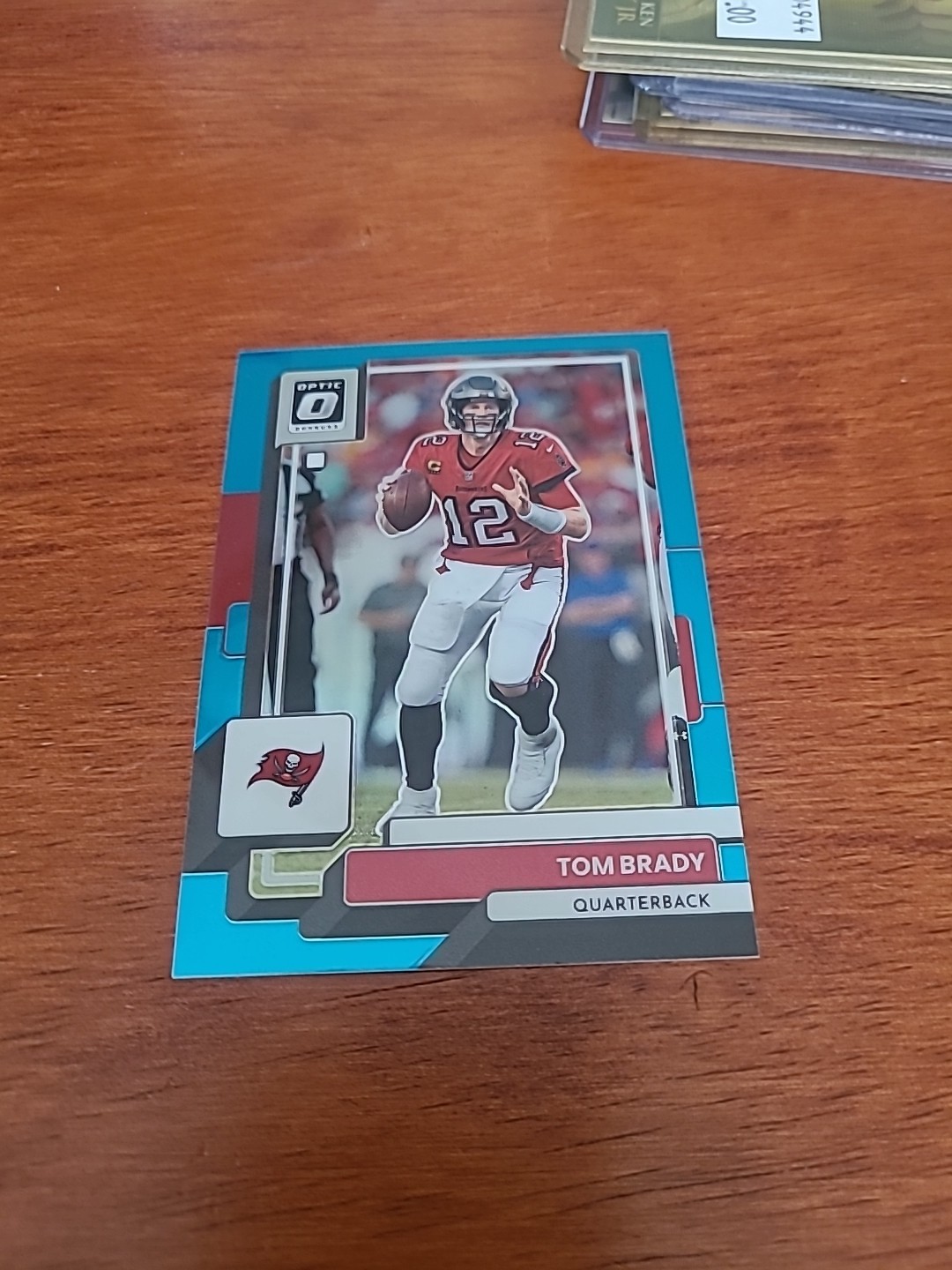 2022 Optic Tom Brady Aqua Prizm #183 #8/299 Made C0004805