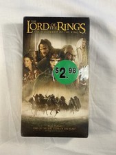 Lord Of The Rings VHS 2002 The Fellowship of the Ring Movie Sealed New in Box