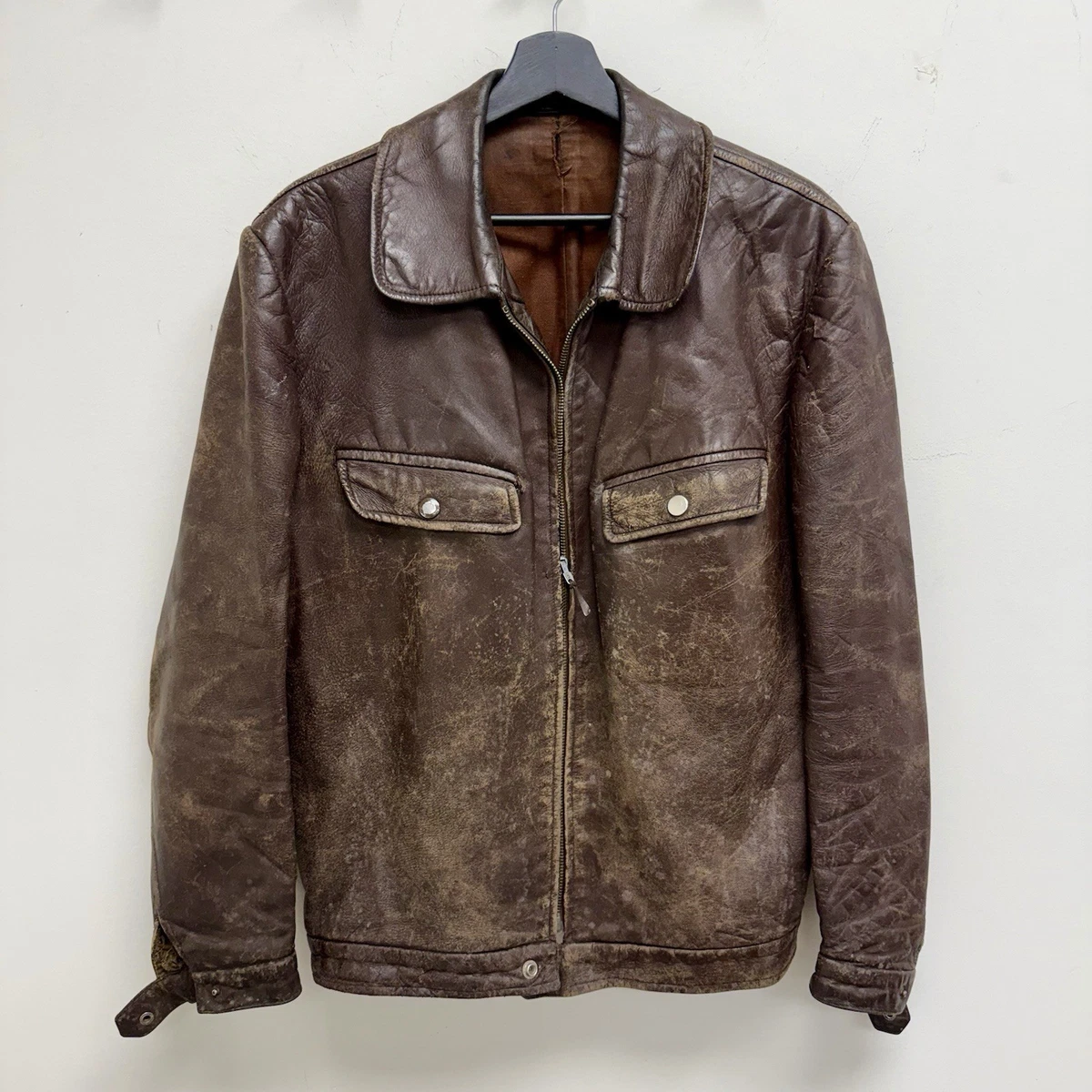 1940s Leather Outerwear Coats & Jackets for Men for sale | eBay