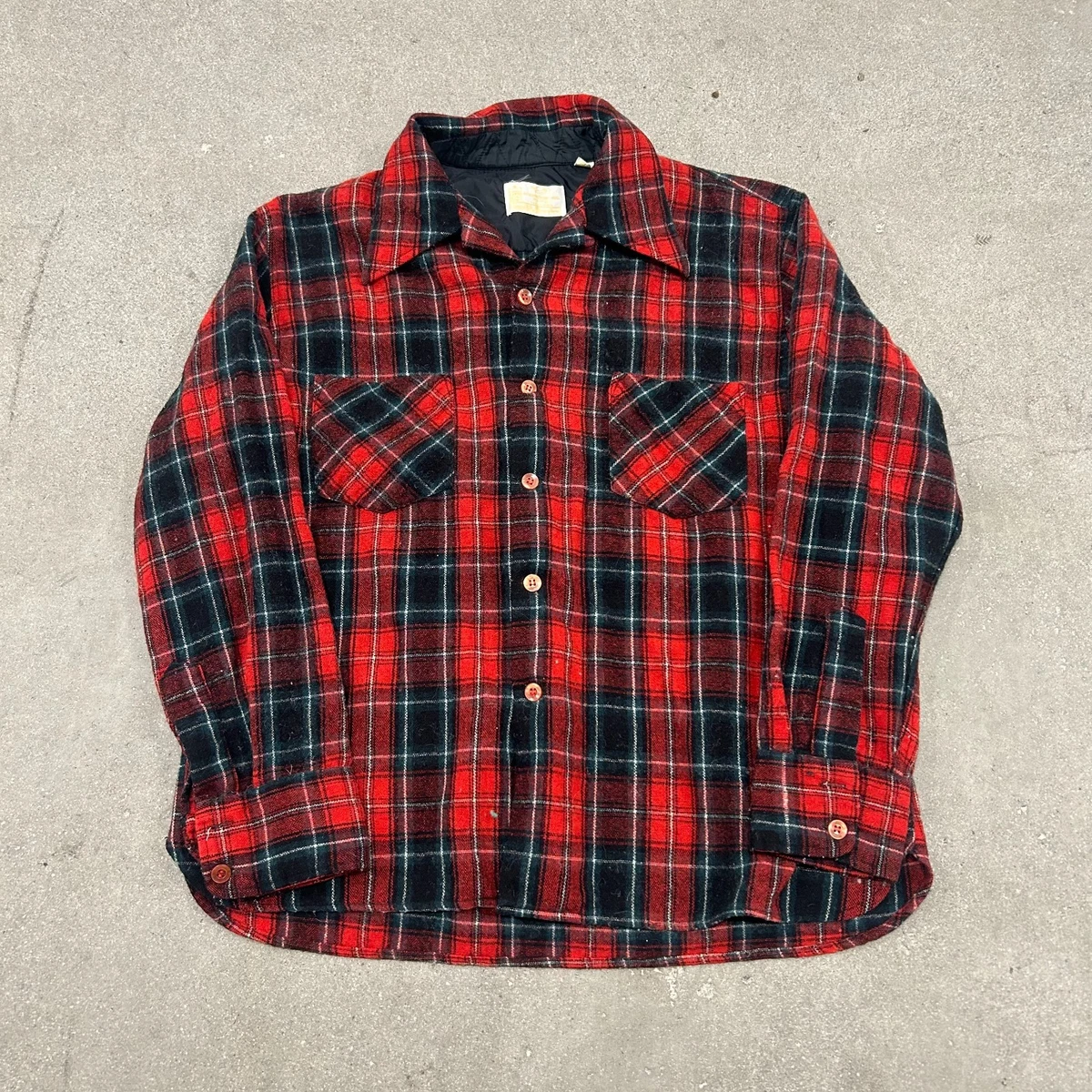 Sears Wool Casual Button-Down Shirts for Men for sale | eBay