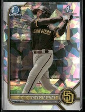 2022 Bowman #BCP-122 Zayed Salinas Chrome Prospects Atomic Refractors