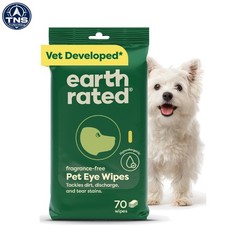 Dog Eye Wipes Vet-Developed Hypoallergenic 70 Count Unscented for Dogs  Cats