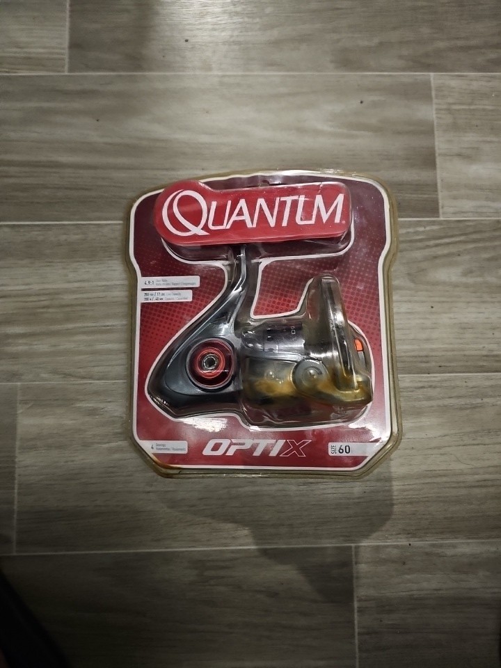 Quantum OP60D Optix Spinning Reel 4 Ball Bearing Size 60 250