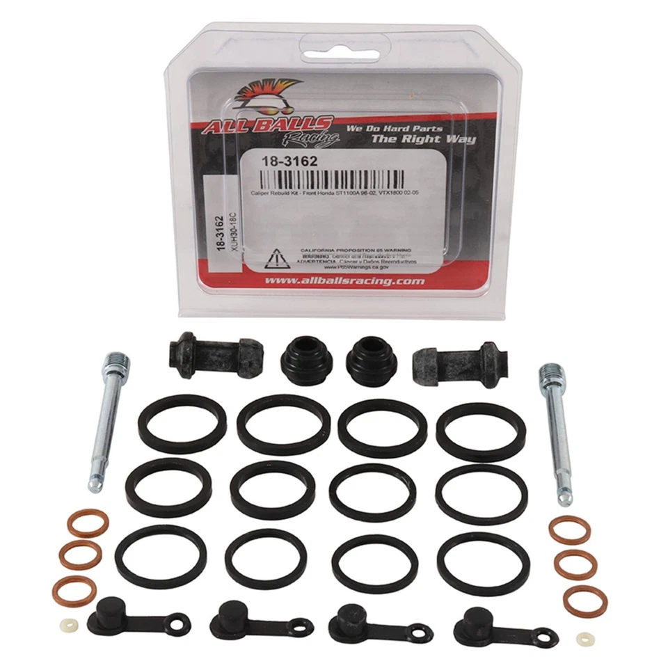 Nuevo kit de reconstrucción de pinza delantera All Balls 18-3162 para Honda VTX 1800 C 02-04 Foto 3 de 4