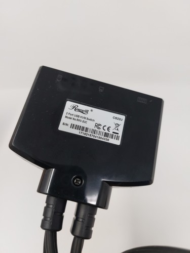 Rosewill 2 Port USB KVM Switch RKV-2UC USB Cable and Switch Remote No Box - Picture 3 of 6