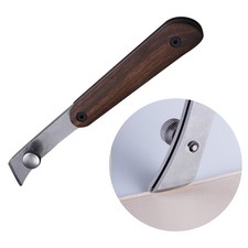 Leather Edge Creaser, Adjustable Leather Edger Creaser Wooden Handle Outside ...