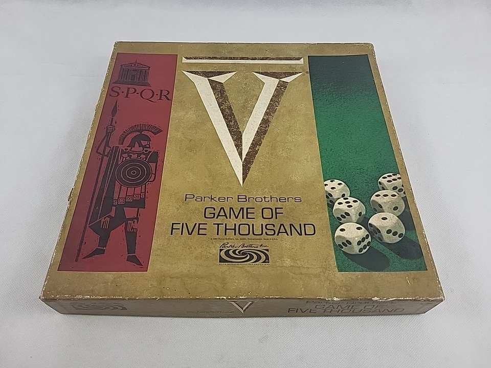 Game Of Five Thousand by Parker Brothers Vintage 1967 HTF & Extremely Rare - Image 2 of 4