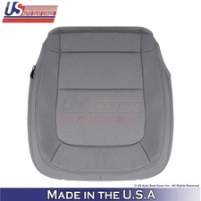 2015-2022 Fits Chevy Colorado Cloth Front Driver Bottom Seat Cover Dark Ash Gray