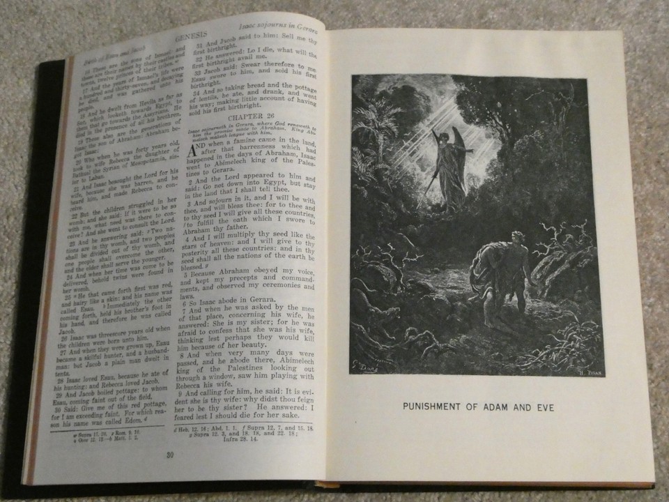 Holy bible hardcover book translated latin vulgate 1914 p j kenedy