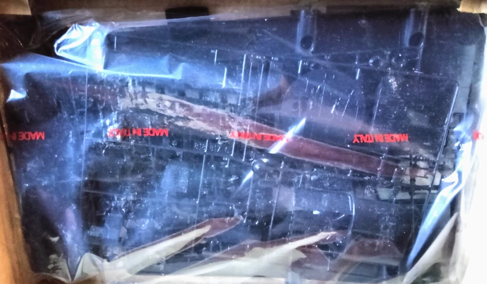 Testors-AC/130A Gun Ship-1/48th-All PARTS SEALED- 1985-#596- 33"+ wing span-Read - Image 3 of 4