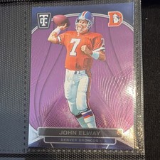 Panini 2024 Totally Certified Mirror Purple John Elway #177 Denver Broncos