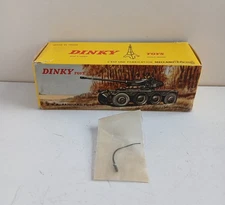 French Dinky Toys military 827 EBR Panhard FL 10 Armoured Car original BOX ONLY