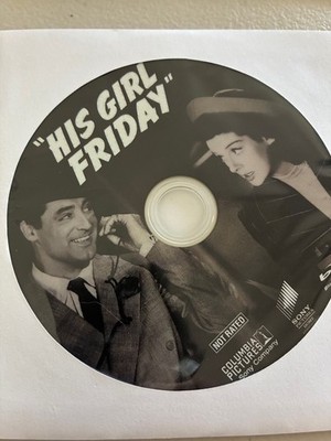 His Girl Friday - Bluray Disc Only - Columbia Classics. Read Description.