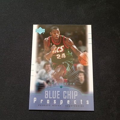 2000-01 Upper Deck Reserve - Blue Chip Prospects Desmond Mason #106 (RC)