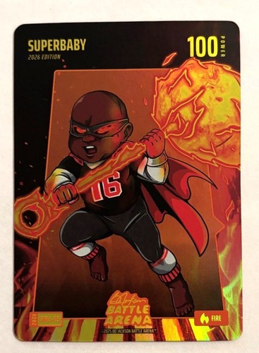 Bo Jackson Battle Arena 2026 Griffey GRILL-115 Superbaby Rafael Devers Fire Gril