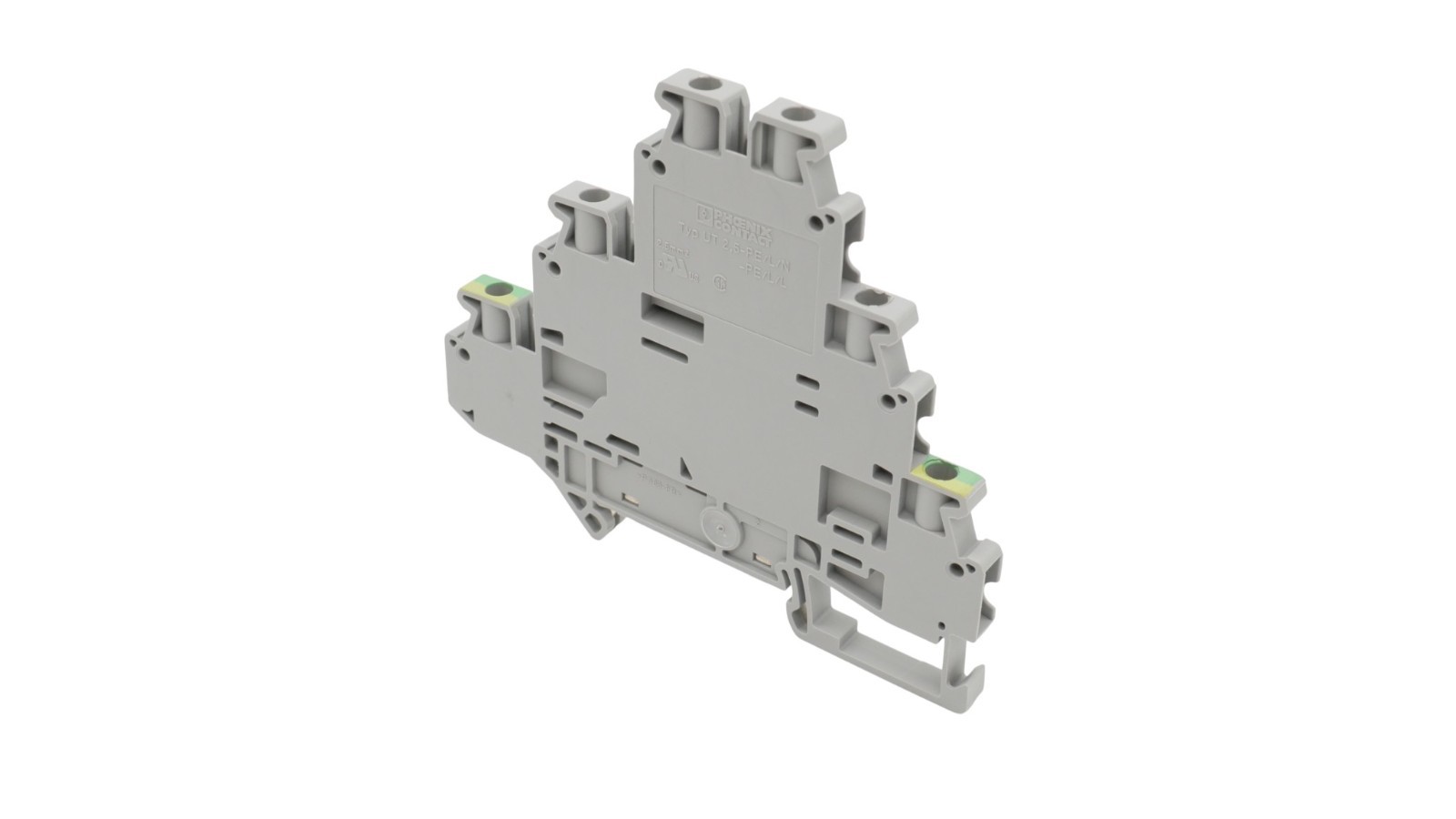 26 Stück Phoenix Contact UT 2,5-PE/L/L Doppelstockklemme 3214301