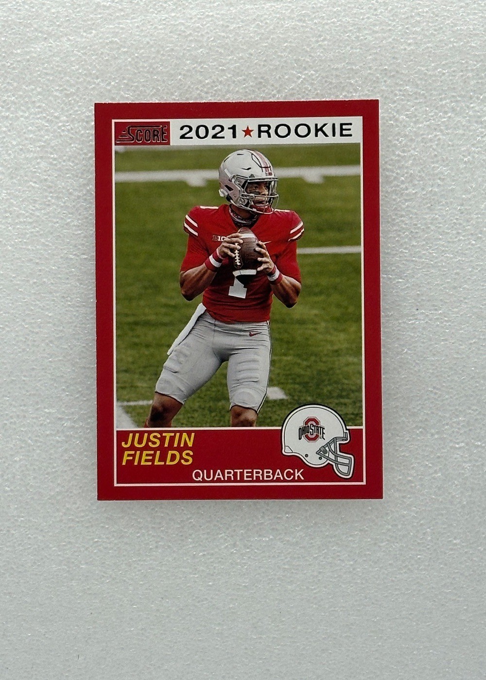 2021 Panini Chronicles Draft Picks #59 Justin Fields
