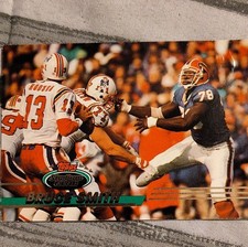 1993 Topps Stadium Club Bruce Smith #54 Buffalo Bills NFL Football Card