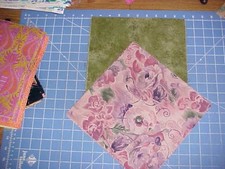 Fabric Cotton 10" Squares Layer Cake 16 Floral Quilting or Crafts