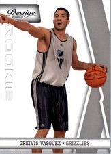 2010-11 Prestige #237 Greivis Vasquez RC - BSK