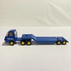 Vintage Tonka Lowboy Flatbed Tractor Trailer Truck Pressed Steel 1970’s #55010