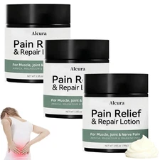 Alcura Pain Relief& Repair Lotion,Neuropathy Lotion with Arnica,3.5FLOZ