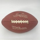 Wilson F1331 Genuine Leather Football Senior Size 9 Brown Made USA Game Ball — photo 1
