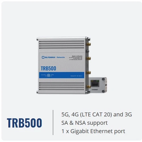 Teltonika TRB500 5G 4G LTE Advanced Pro Cat 20 Industrial Router Gateway Angebot