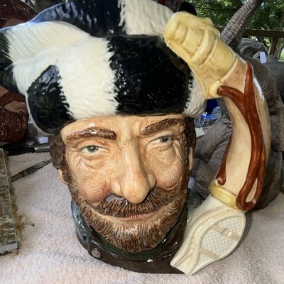 Vintage Royal Doulton The Trapper D6609 Canadian Centennial Series Mug 1968