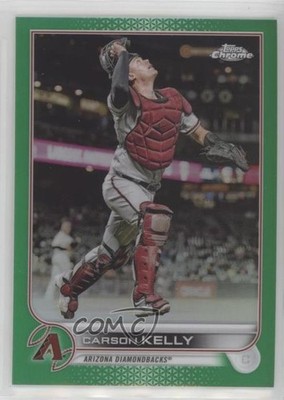 2022 Topps Chrome Green Refractor 29/99 Carson Kelly #215 3q5