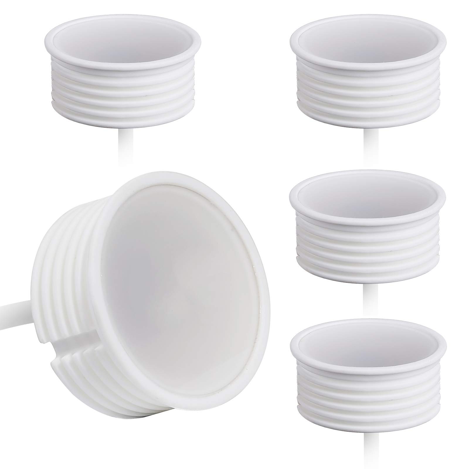 Lot 5 modules LED plats 22mm spot encastrable plafond ampoule 230V