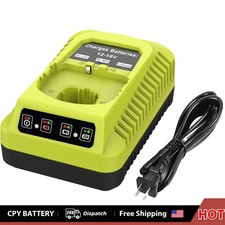 New 18V Lithium Rapid Battery Charger for Ryobi 18-Volt One Plus P117 P108 P107