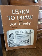 Learn To Draw with Jon Gnagy America's Television Art Instructor Softcover 1950