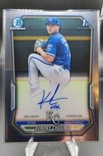 2026 Bowman Chrome 1st Bowman Kendry Chourio Auto  #CPA-KC Kansas City Royals