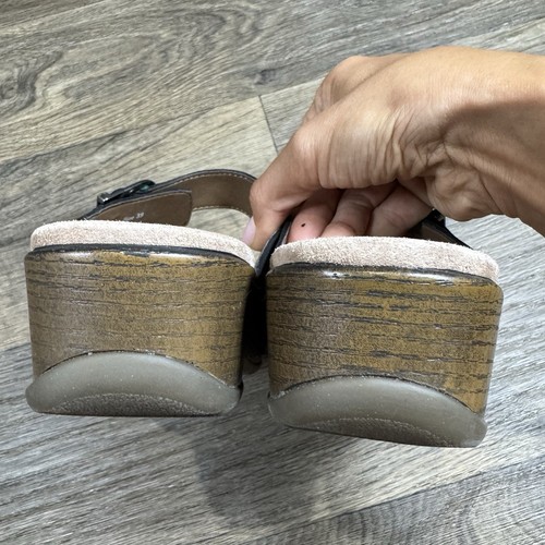 Zuecos para mujer Dansko Martina de cuero sin cordones Mary Jane negros talla 39 EE. UU. 8,5-9 - Imagen 4 de 10