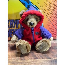 Small Vintage L.L. Bean L.L. Cub Bear in Hooded Fleece Suit DouglasCuddleToy