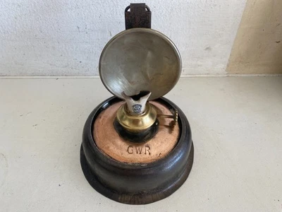 GREAT WESTERN RAILWAY STAMP GWR COPPER RESERVOIR SHERWOOD BURNER REFLECTOR ASSY - Image 1 of 4