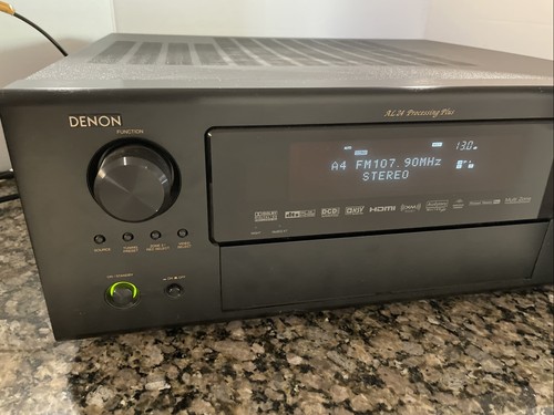 Denon AVR-987 7.1 Channel AV Surround Receiver W/Remote & Manual Bundle Works - Bild 2 von 12